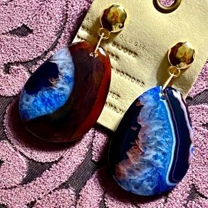 🌺🎉HP🎉🌺 NWT Anthropologie Stone Mountain Crystal Earrings